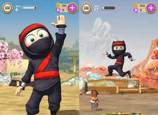 Clumsy Ninja chega à App Store